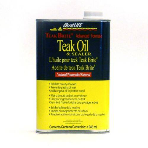 BOATLIFE Boat Teak Sealer - 32 Ounce Can; Single; Natural - 1088 - Young Farts RV Parts