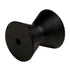 Bow Roller - Black - 4" Diameter - 3 - 3/4"W - 1/2" ID - Young Farts RV Parts