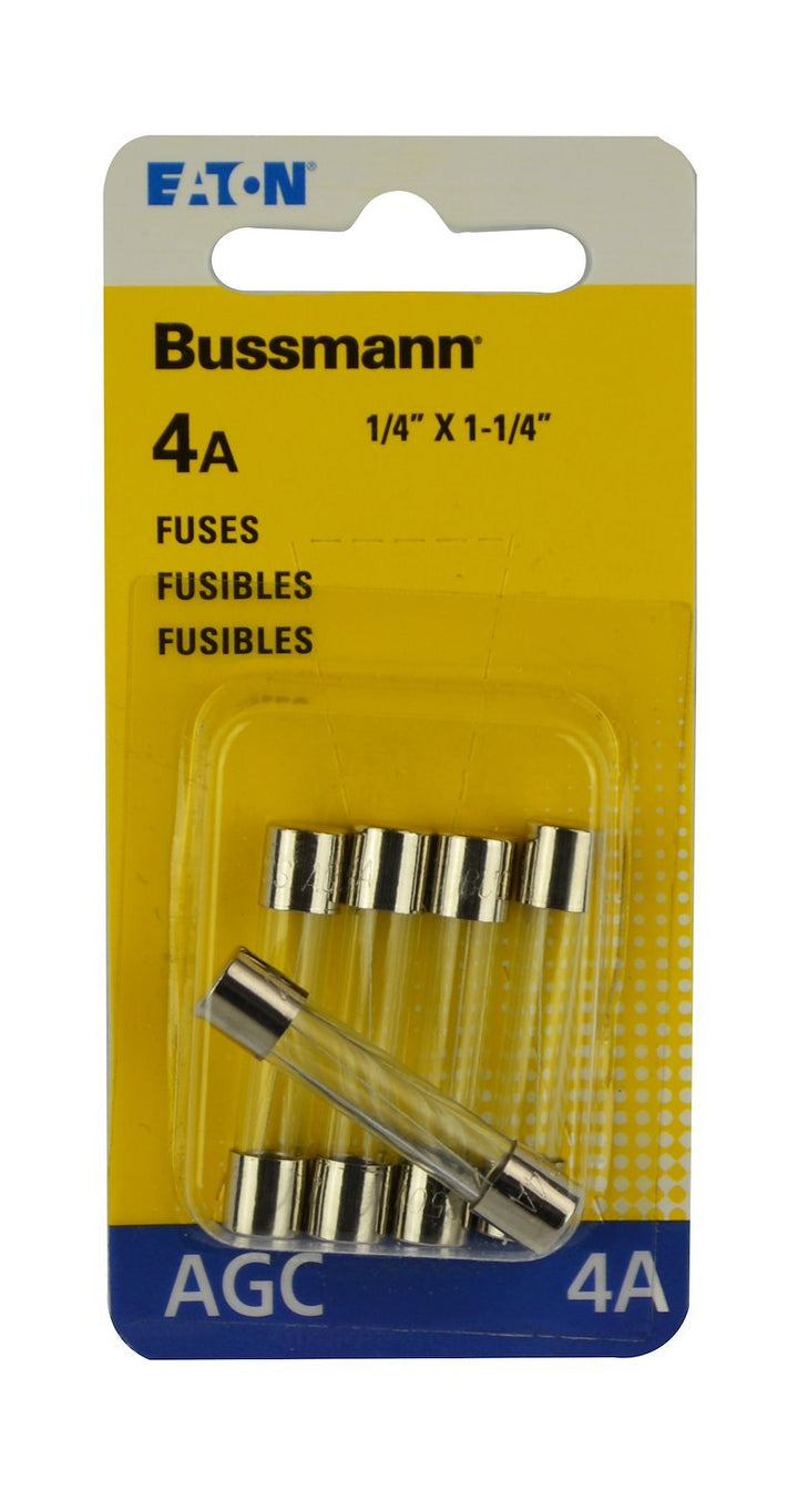 Bussman BP/AGC - 4 - RP AGC - 4 Fuses 5 - Pack - Young Farts RV Parts