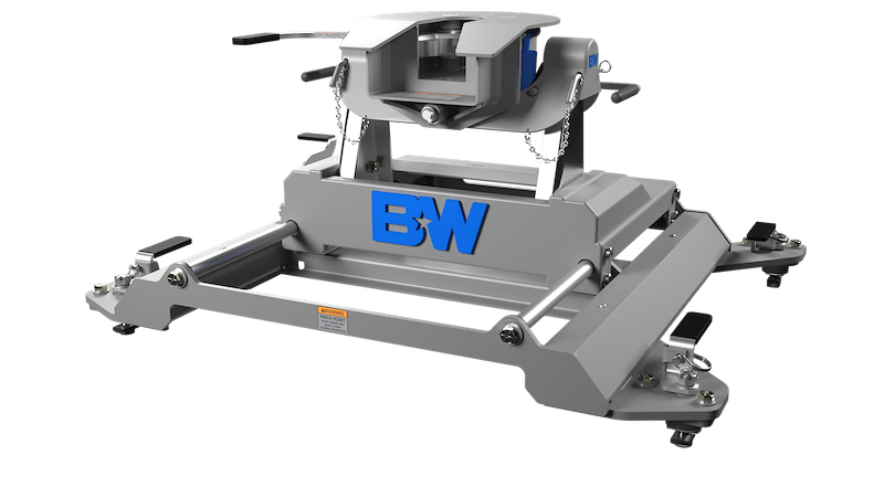 B&W Trailer Hitches RVK3670 - 20K Companion Slider 5th Wheel Hitch for RAM Pucks System - Young Farts RV Parts