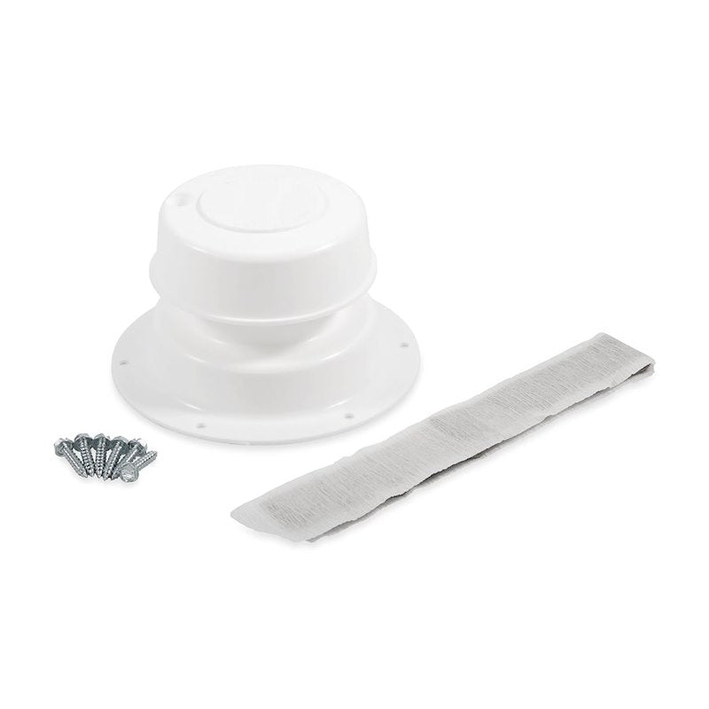 Camco 40033 Replace - All Plumbing Vent Kit - Polar White - Young Farts RV Parts