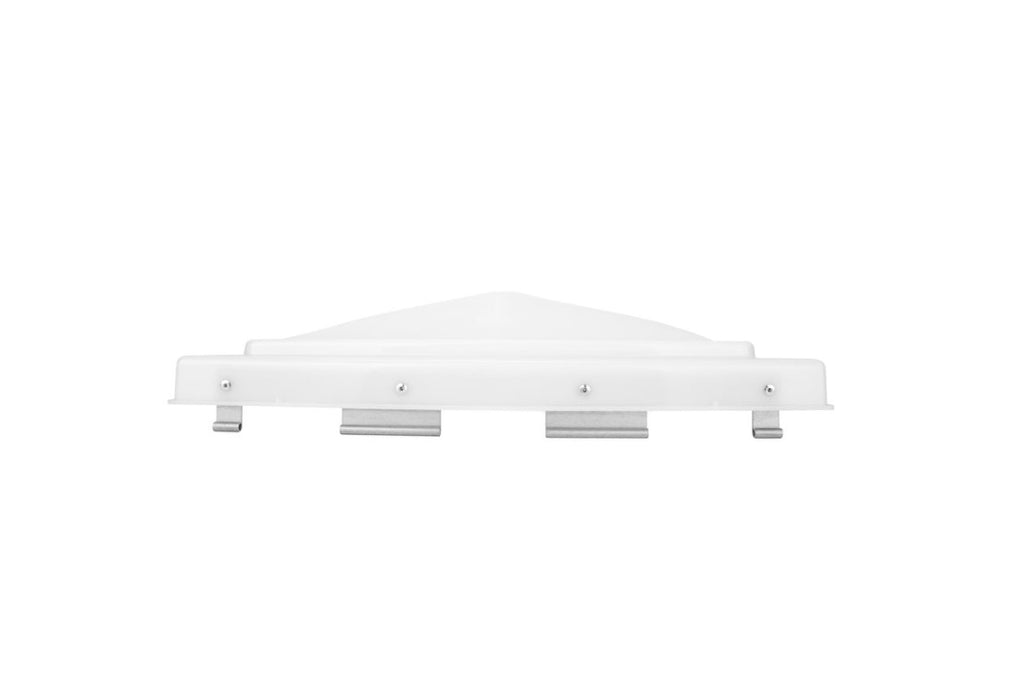 Camco 40154 Roof Vent Lid, Jensen With Pin Hinge, White (Case of 6) - Young Farts RV Parts