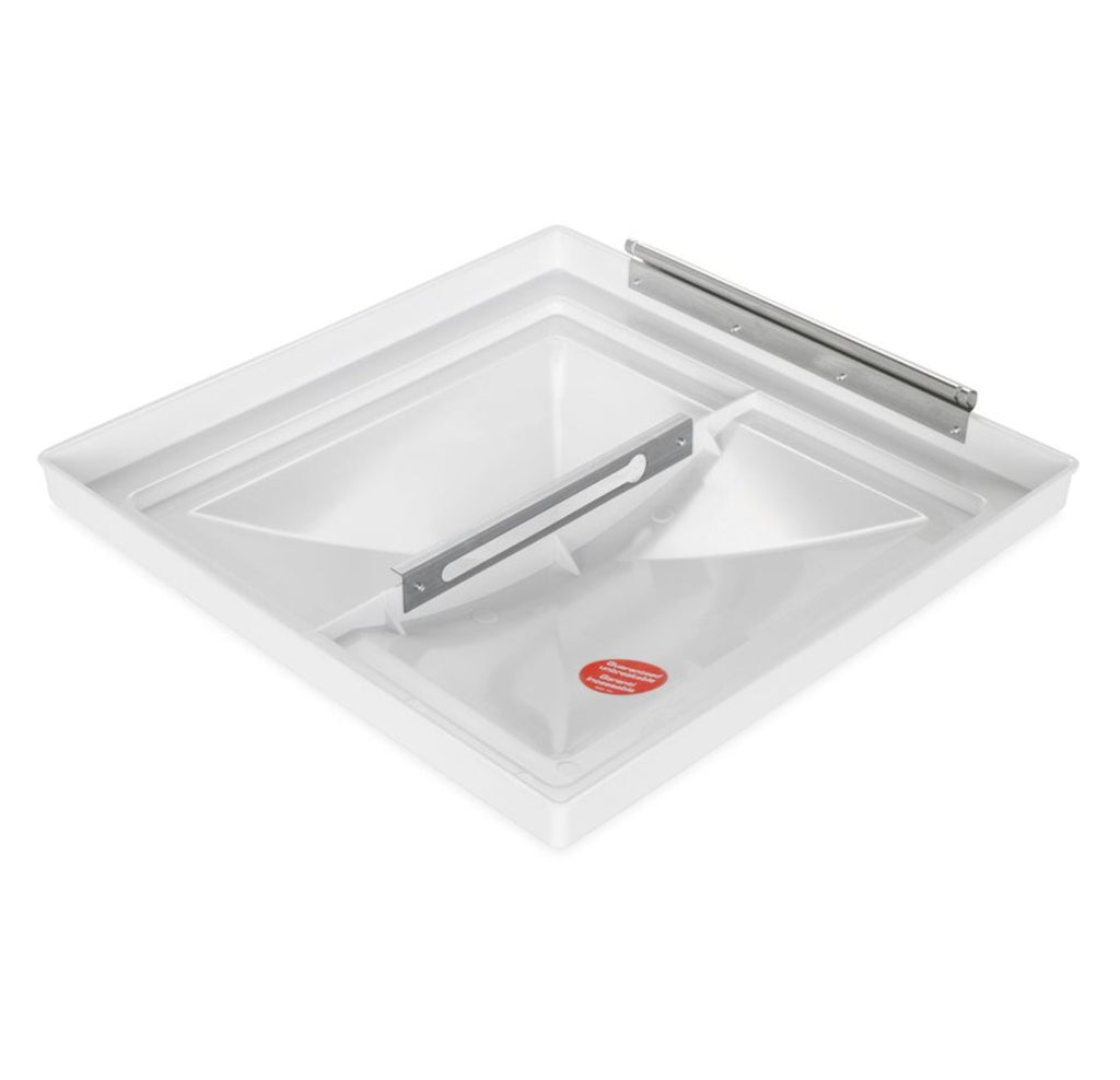 Camco 40161 Roof Vent Lid, Ventline Prior To 2008 or Elixir 1995 and On, White (Case of 6) - Young Farts RV Parts