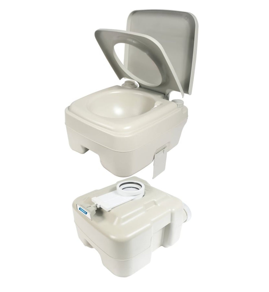 Camco 41541 Portable Toilet With 5.6 Gallon Tank, Beige - Young Farts RV Parts