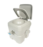 Camco 41541 Portable Toilet With 5.6 Gallon Tank, Beige