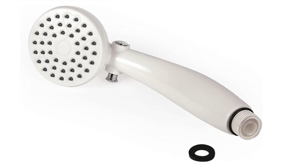 Camco 44023 Shower Head Outdoor White - Young Farts RV Parts