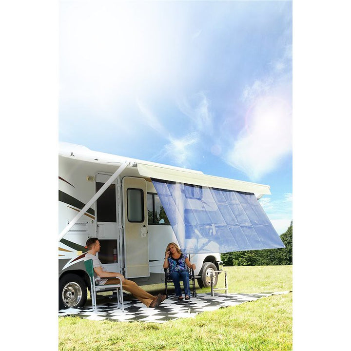 Camco 51452 Blue 54" x 120" RV Awning Shade (10' Awning) - Young Farts RV Parts