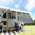 Camco 51453 - RV Awning Shade Kit - 54"x 120", Brown - Young Farts RV Parts