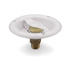 City Water Dish W/Brass Cv - Young Farts RV Parts
