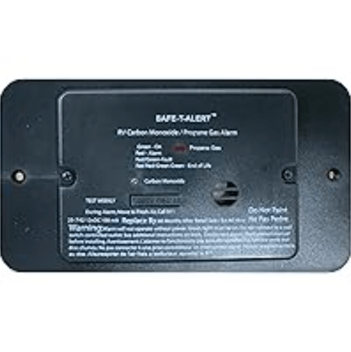 Combination Carbon Monoxide/Propane Detector Black - Young Farts RV Parts