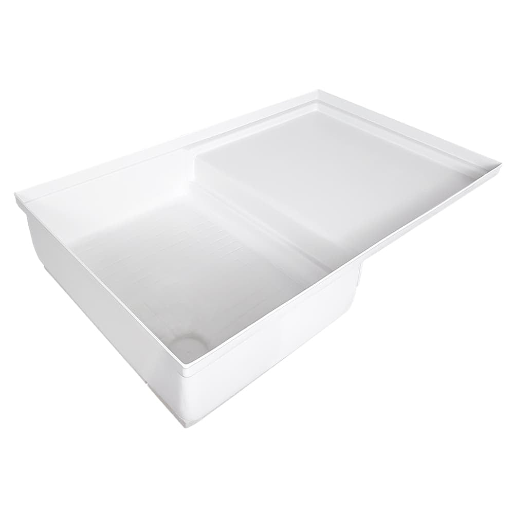 Combo Shower Pan SP400 - Polar White - Young Farts RV Parts