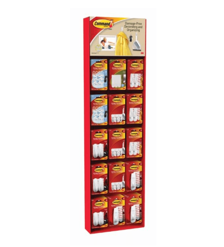 Command Point Of Purchase Display W/ Mixed Selection - Young Farts RV Parts