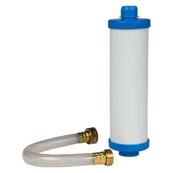 Culligan RV - 800 External Dispenser Water Filter Cartridge w/12" Hose & KDF - Young Farts RV Parts