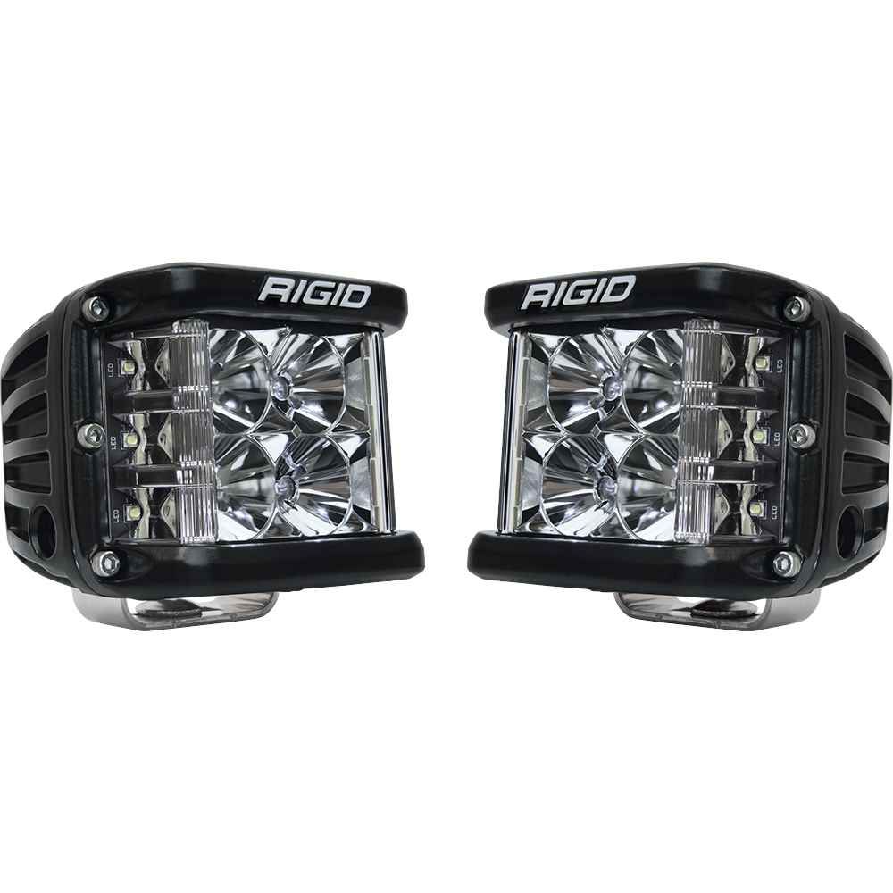 D - SS Series PRO Flood LED Surface Mount - Pair - Black - Young Farts RV Parts