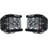 D - SS Series PRO Flood LED Surface Mount - Pair - Black - Young Farts RV Parts