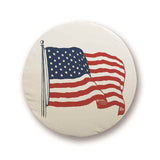 Designer Tire Cover: Flag Size J