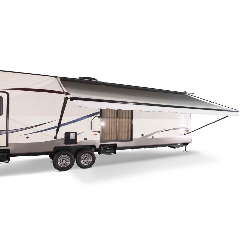 Destination Solera Awning 16 ft. Blue Fade Black Wrap - Young Farts RV Parts