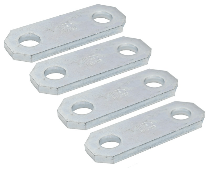 Dexter Axle K71 - 288 - 00 Shackle Link Kit 2 - 1/4" Hole To Hole 3 - 1/2" L - Young Farts RV Parts
