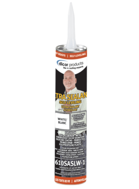 Dicor Ultra Sealant Tube - Single - White - Young Farts RV Parts