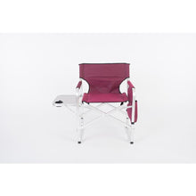 Load image into Gallery viewer, Directors Chair Burgundy w/Tray/Bag - Young Farts RV Parts