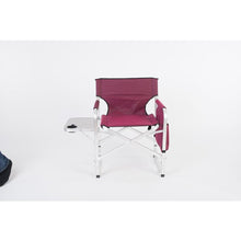 Load image into Gallery viewer, Directors Chair Burgundy w/Tray/Bag - Young Farts RV Parts