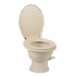 Dometic 411 Series Toilet Low Profile Bone Ceramic with Pedal Flush Control 9610008262 - Young Farts RV Parts