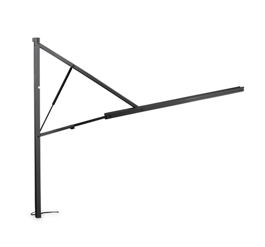 Dometic 8952001.400U 9100 Power Awning Hardware Basement Black - Young Farts RV Parts