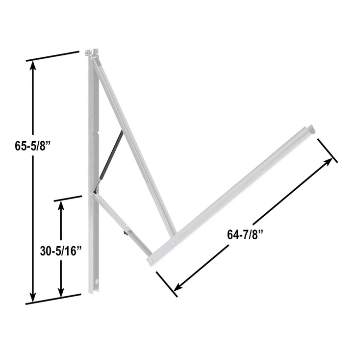 Dometic 8952002.400BL 9100 Power Awning Arm Full Set, White - Young Farts RV Parts