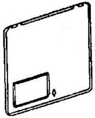 dometic 93963 Atwood 10 Gallon Water Heater Access Door Black *SPECIAL ORDER* - Young Farts RV Parts