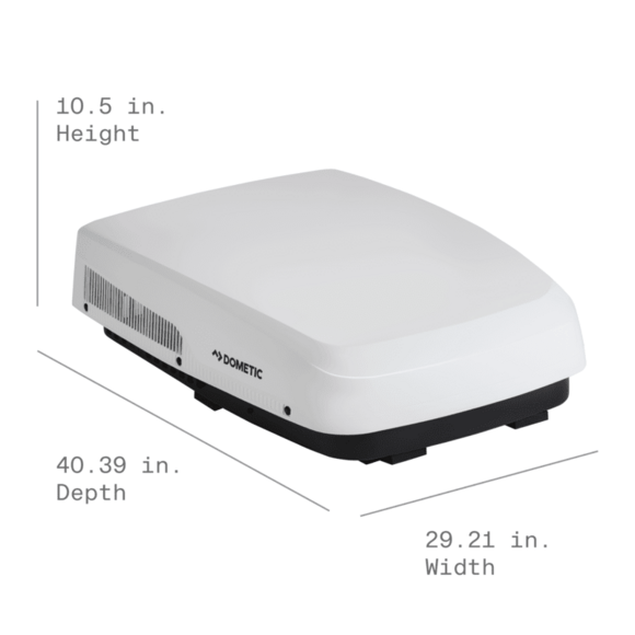 Dometic FJX5557EHPWHCS FreshJet 5 Air Conditioner 15K BTU W/ HP - White - Young Farts RV Parts