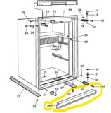 Dometic Fridge Front Rail (Beige) 2932690023