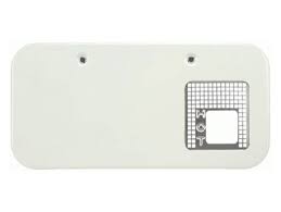 Dometic Furnace Access Door, Polar White - 33756