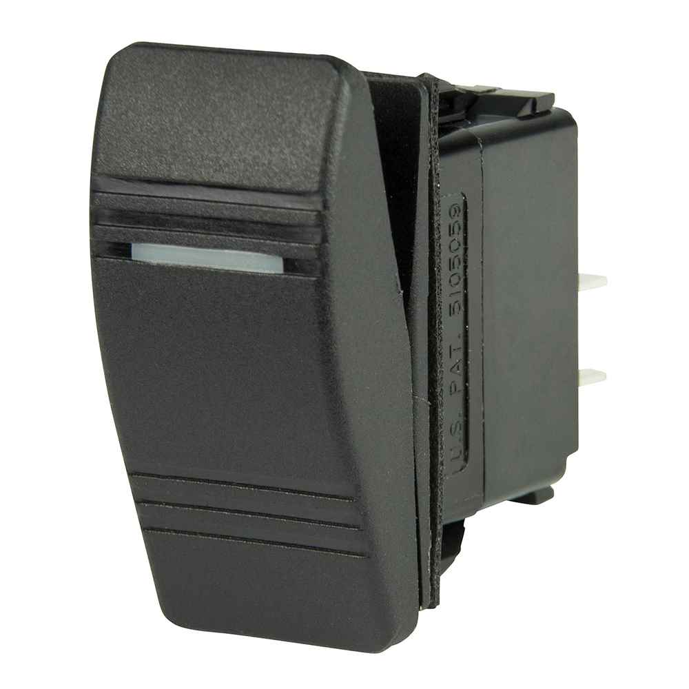 DPST Contura Switch - 1 - Amber LED - OFF/ON - Young Farts RV Parts