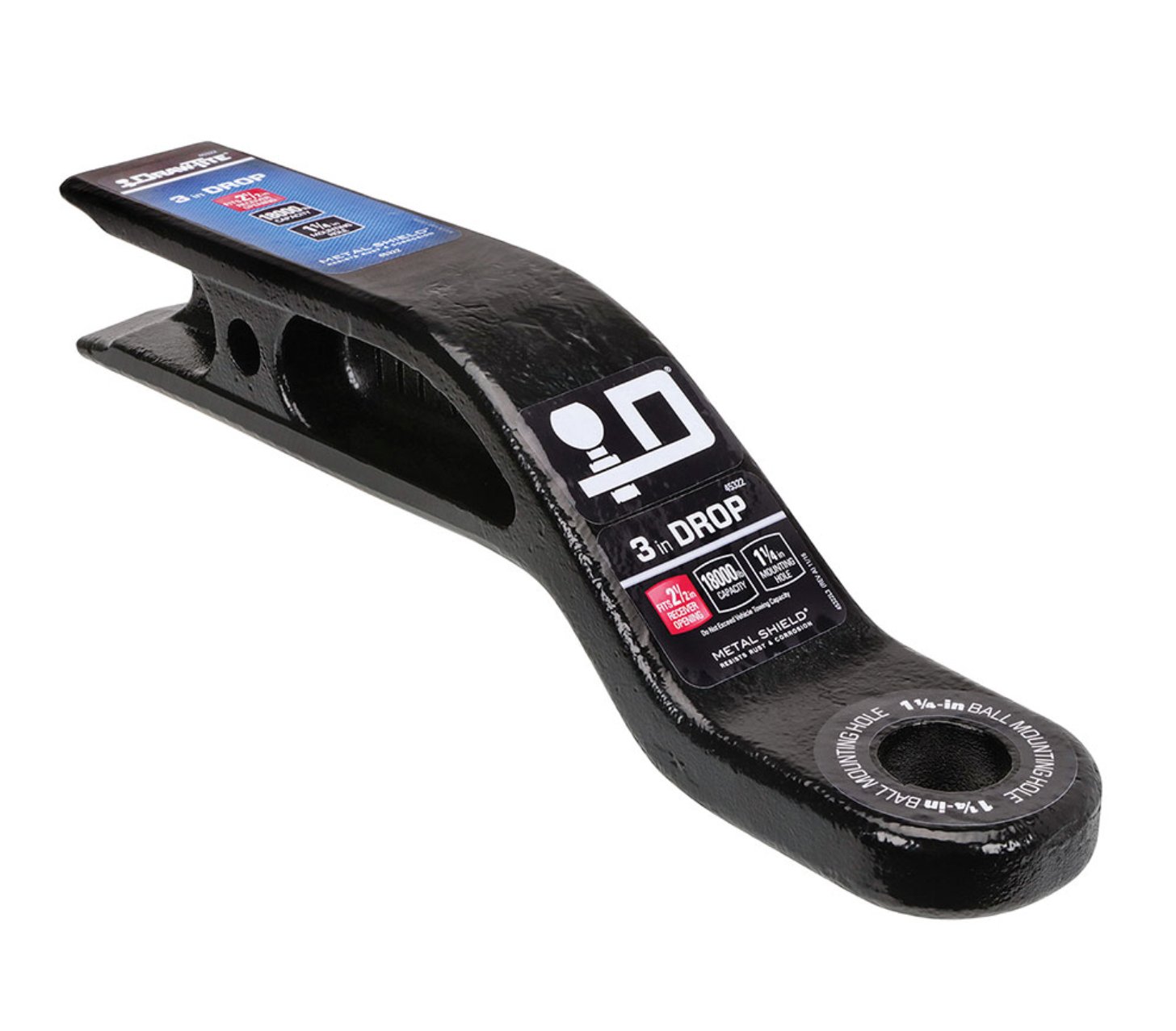 Draw-Tite 45322 Titan Trailer Hitch Ball Mount , Class V, For 2-1/2