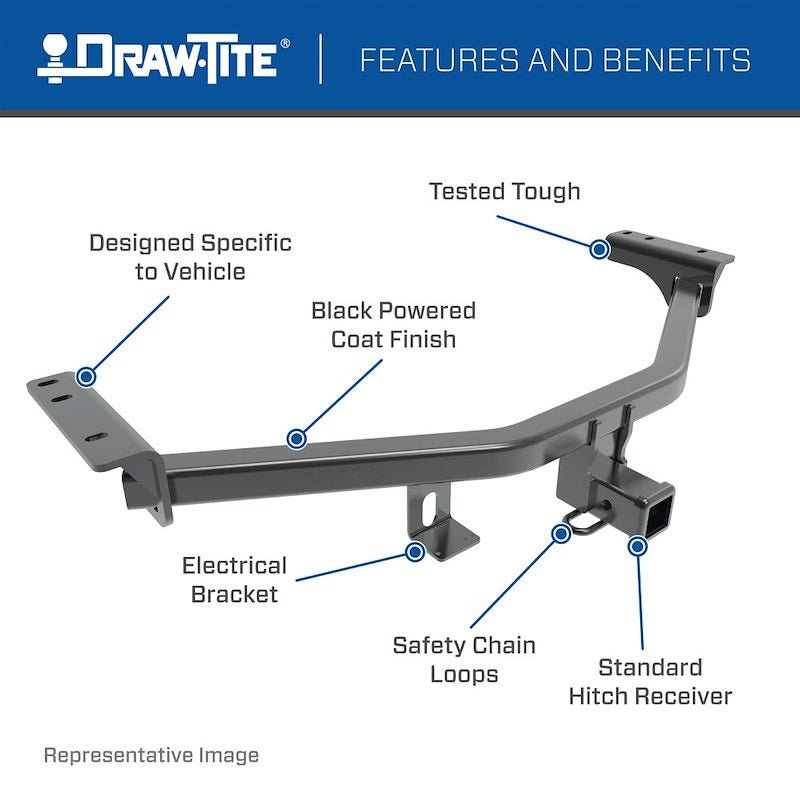 Draw - Tite 75659 Max - Frame Class III Trailer Hitch Rear *SPECIAL ORDER* - Young Farts RV Parts