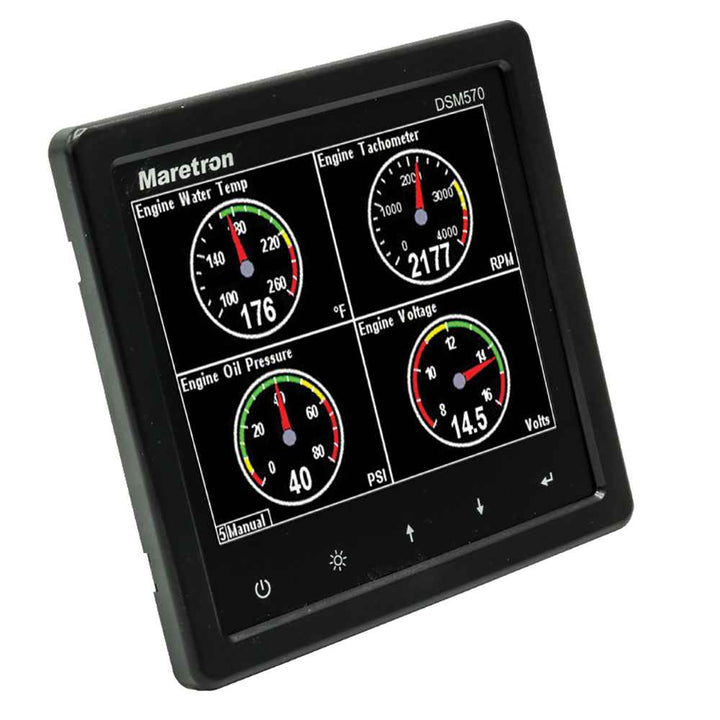 DSM570 5.7" High Resolution Color Display w/Black Enclosure - Young Farts RV Parts