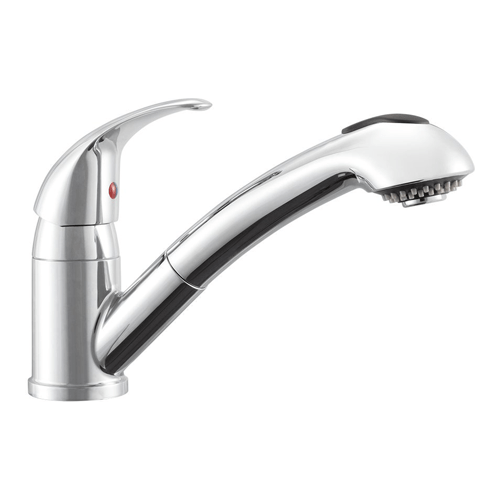 Dura Faucet DF - NMK852 - CP - Dura Designer Pull - Out RV Kitchen Faucet - Chrome Polished - Young Farts RV Parts