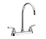 Dura Faucet DF-PK330HC-CP Hi-Rise Kitchen Faucet, Chrome Polished