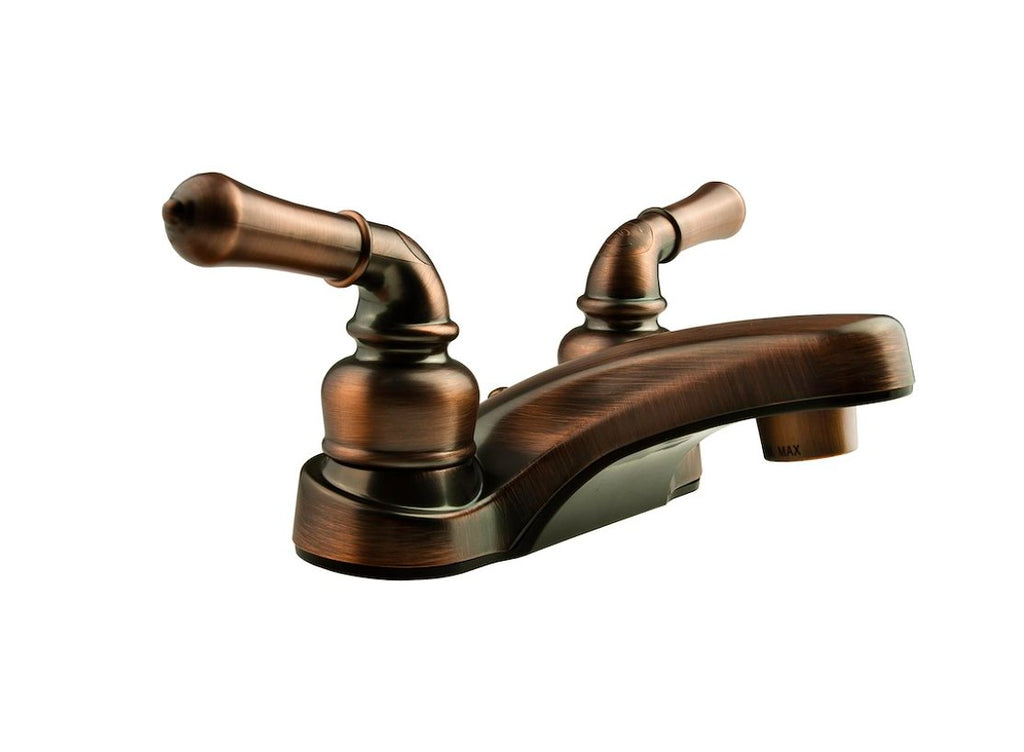 Dura Faucet DF - PL700C - ORB Classical Lavatory Faucet, Oil Rubbed Bronze - Young Farts RV Parts