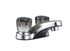 Dura Faucet DF - PL700S - SN Lavatory Faucet, Satin Nickel W/ Smoke Knobs - Young Farts RV Parts