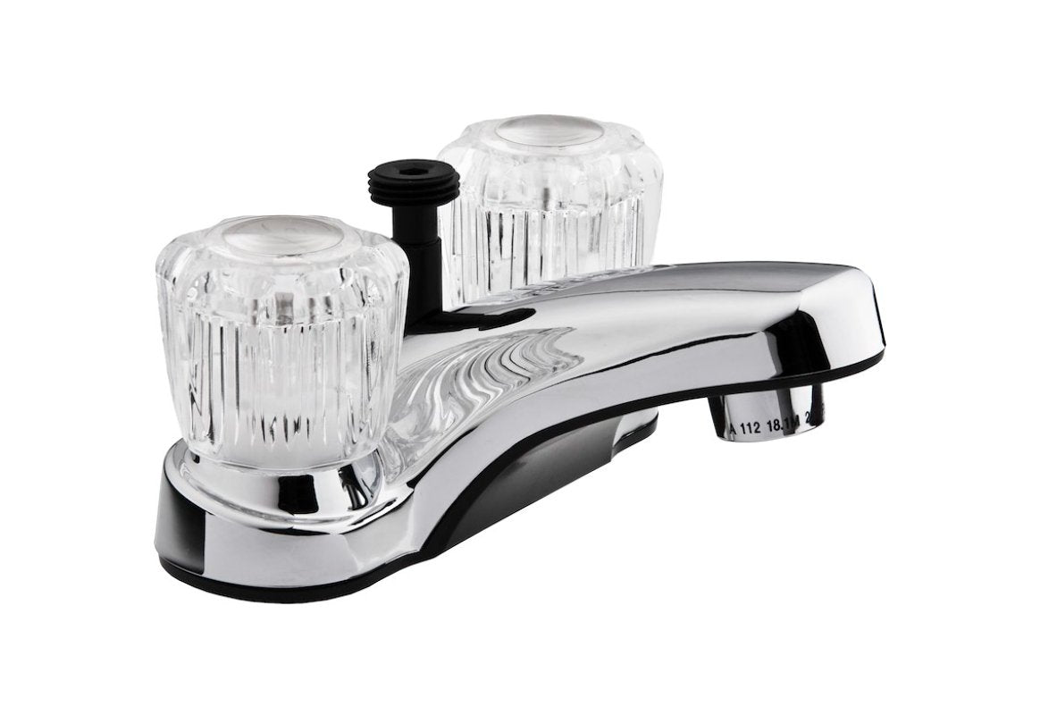 Dura Faucet DF - PL720A - CP Lavatory Faucet W/ Shower Diverter, Chrome Polished - Young Farts RV Parts