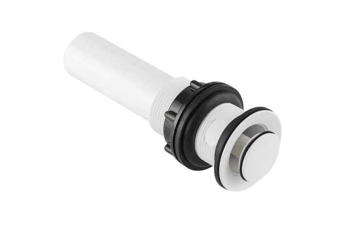 Dura Faucet DF - PU202 - SN Pop - Up Sink Drain Assembly, White - Young Farts RV Parts