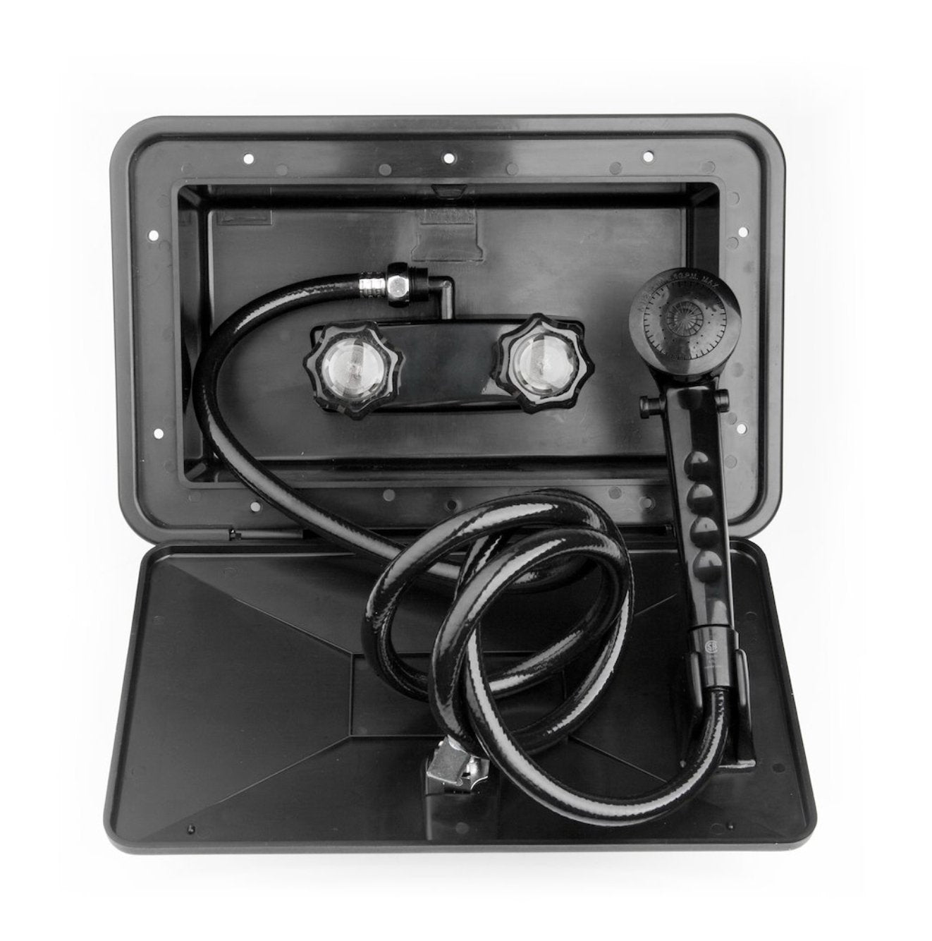 Dura Faucet DF - SA170 - BK Exterior Shower, Black - Young Farts RV Parts