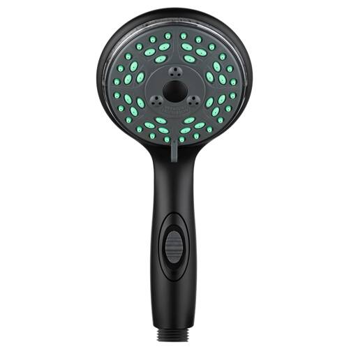 Dura Faucet Hand Held Shower Head; Matte Black - DF - SA432 - MB - Young Farts RV Parts