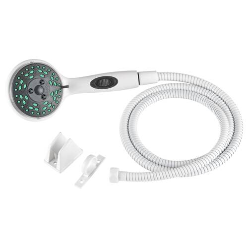 Dura Faucet Hand Held Shower Head; White - DF - SA432K - WT - Young Farts RV Parts
