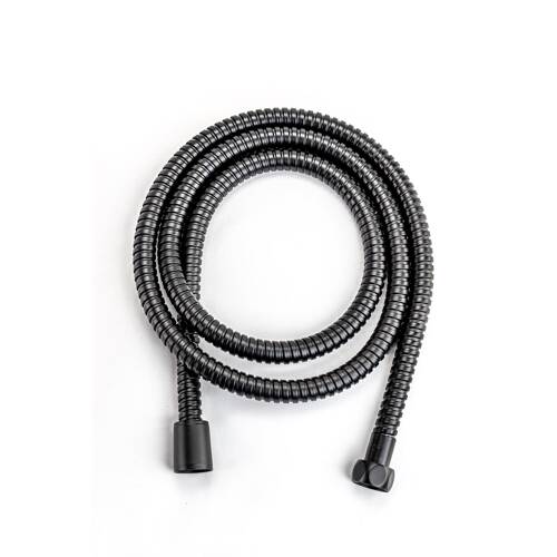 Dura Faucet Shower Head Hose; Matte Black/ Stainless Steel - DF - SA200 - MB - Young Farts RV Parts