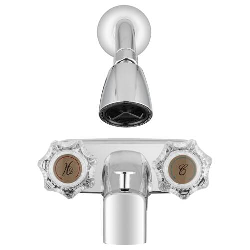 Dura Faucet Used For Bathtub - With Shower Head; Chrome Polished - DF - SA910A - CP - Young Farts RV Parts