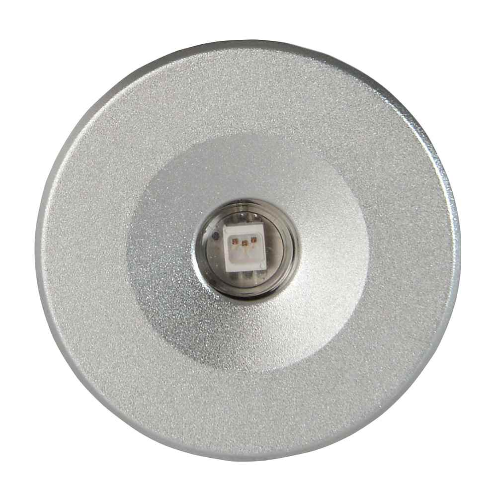 Echo Courtesy Light - Brushed Housing - White Light - Young Farts RV Parts