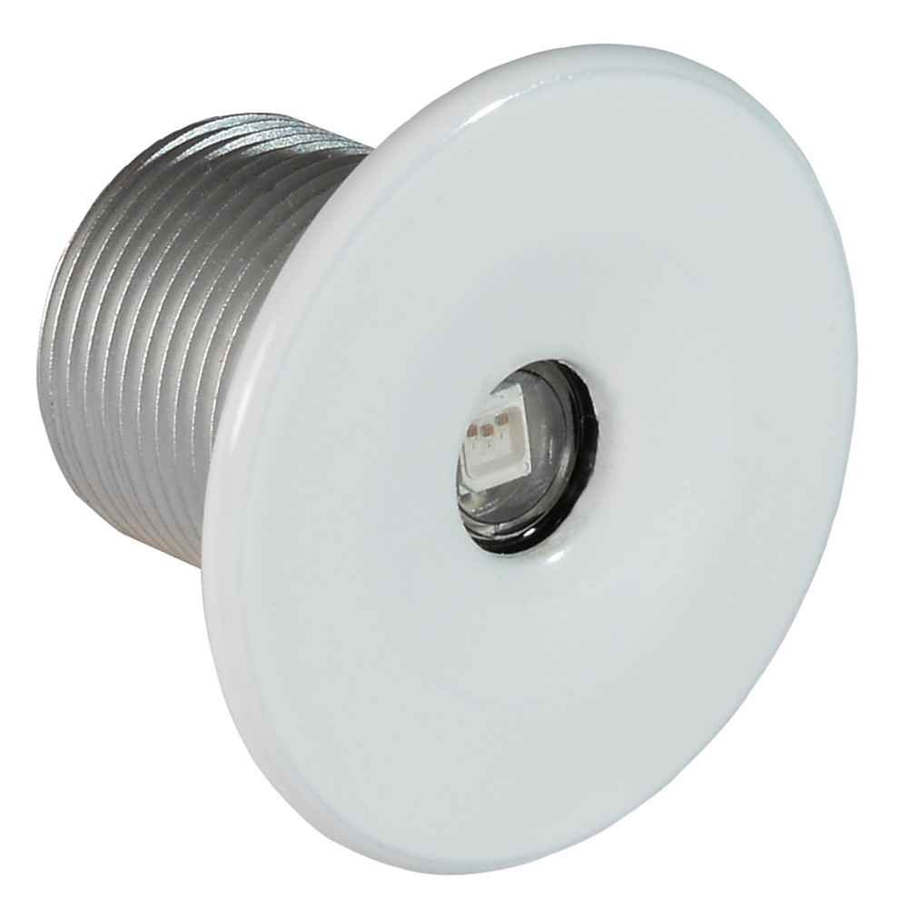 Echo Courtesy Light - White Housing - Red Light - Young Farts RV Parts