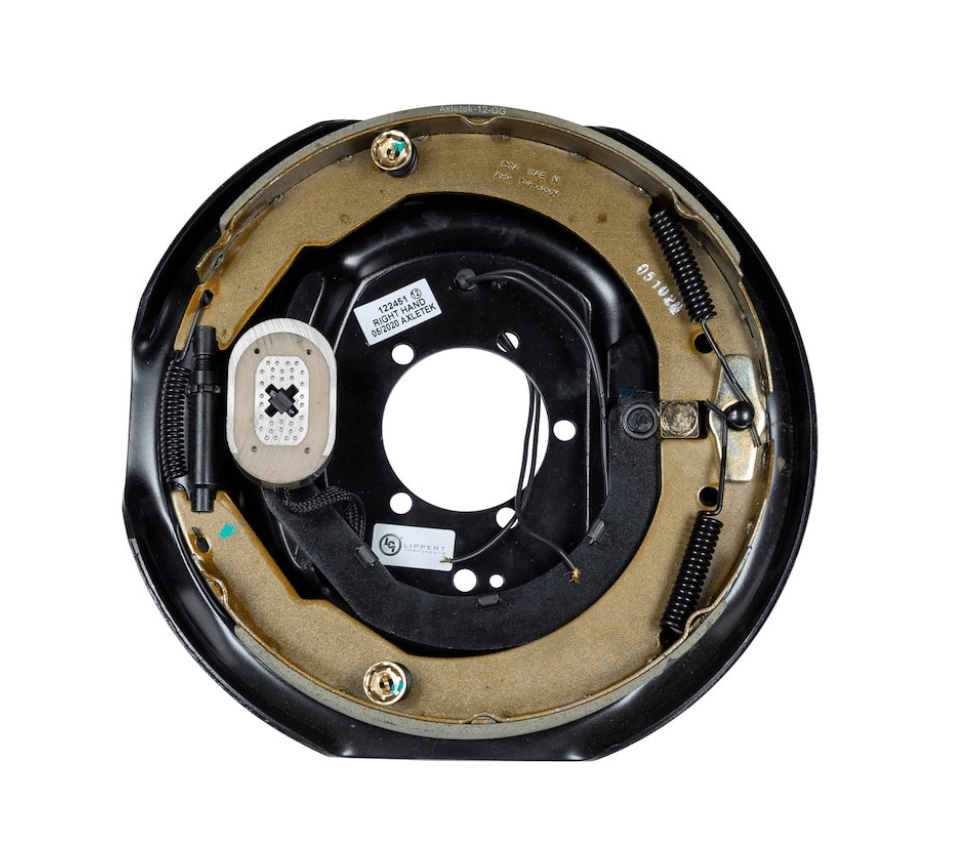Electric Brake Assembly, 12' X 2' 7,000 Lbs. - Right Side - Young Farts RV Parts